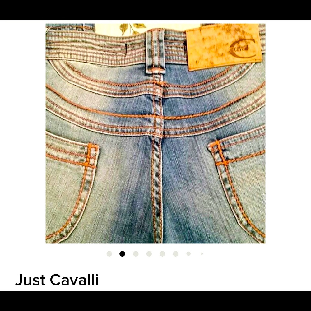 💙💚1-DAY💚JUST CAVALLI💙💚DISTRESSED JEANS💙💚 - Picture 10 of 11